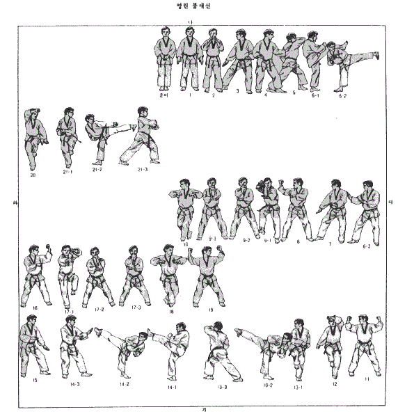 POOMSAE PYONGWON ESQUEMA